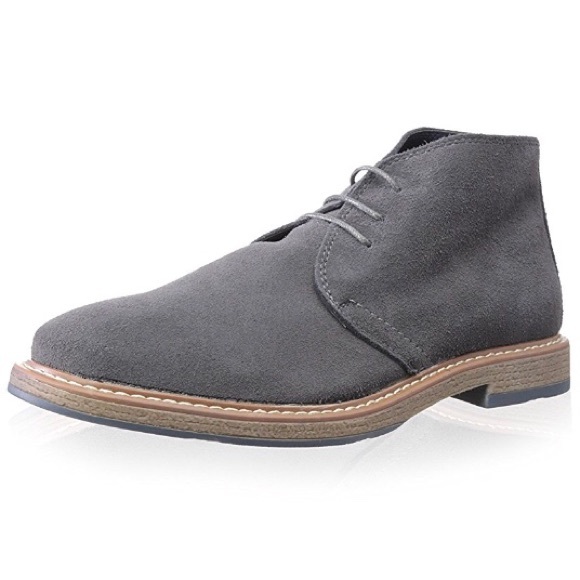 mens grey suede chukka boots